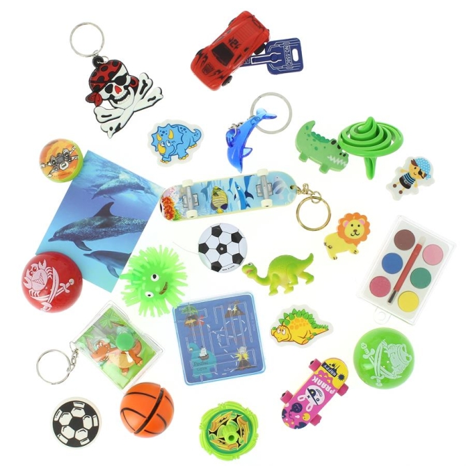 24 Petits Jouets Garons (6  9, 5 cm maxi) - Calendrier de l Avent 