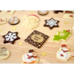 24 Petits Cadeaux Chocolats (5 cm maxi) - Calendrier de l Avent. n�1
