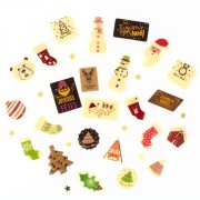 24 Petits Cadeaux Chocolats (6 cm maxi) - Calendrier de l'Avent
