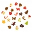 24 Mini Cadeaux Chocolats (3.4 cm maxi) - Calendrier de l'Avent