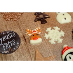 24 Petits Cadeaux Chocolats (5 cm maxi) - Calendrier de l Avent. n3