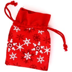 Set 24 Mini Cadeaux Dco (3.5 cm)  +  Sac coton - Calendrier de l Avent en bois. n2