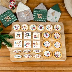 Set cadeaux Calendrier de l Avent - 24 gourmandises No�l. n�3