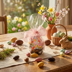 Amandes enrob�es de chocolat - P�ques. n�1
