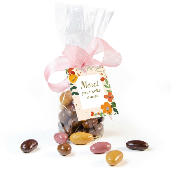 Amandes enrobées de chocolat - Merci Maîtresse