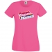 T-shirt Super Maman - Rose. n°1