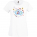 T-shirt Super Maman Nuage - Blanc. n°1