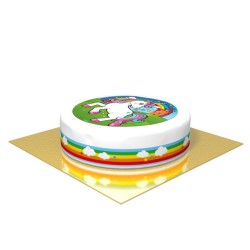 Contours de gâteaux - Rainbow. n°1