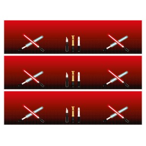 Contours de gteaux - Sabres Laser