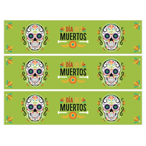 Contours De Gateaux En Sucre Calavera Vert Halloween Annikids