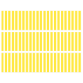 Contours de Gteaux en Sucre - Rayures verticales Jaune