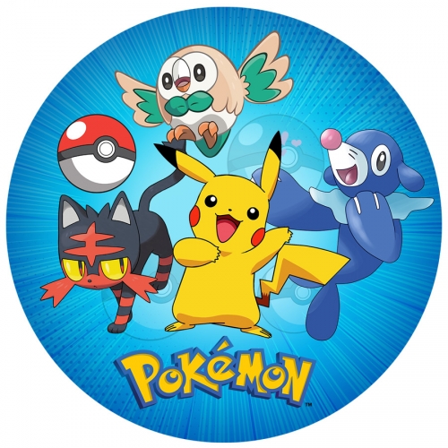 Disque En Sucre Pokemon Gateau Anniversaire Annikids