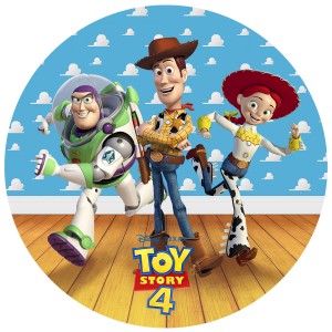 Disque gteau  Toy Story 4 (19 cm)
