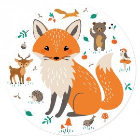 Disques Decors Sucre Et Azyme Animaux De La Foret Pour L Anniversaire De Votre Enfant Gateaux Annikids