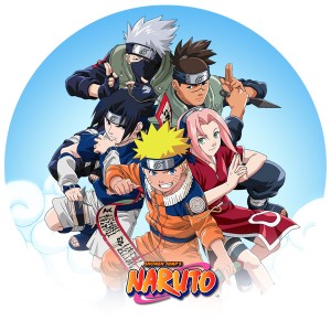 Disque en sucre Naruto (19 cm)