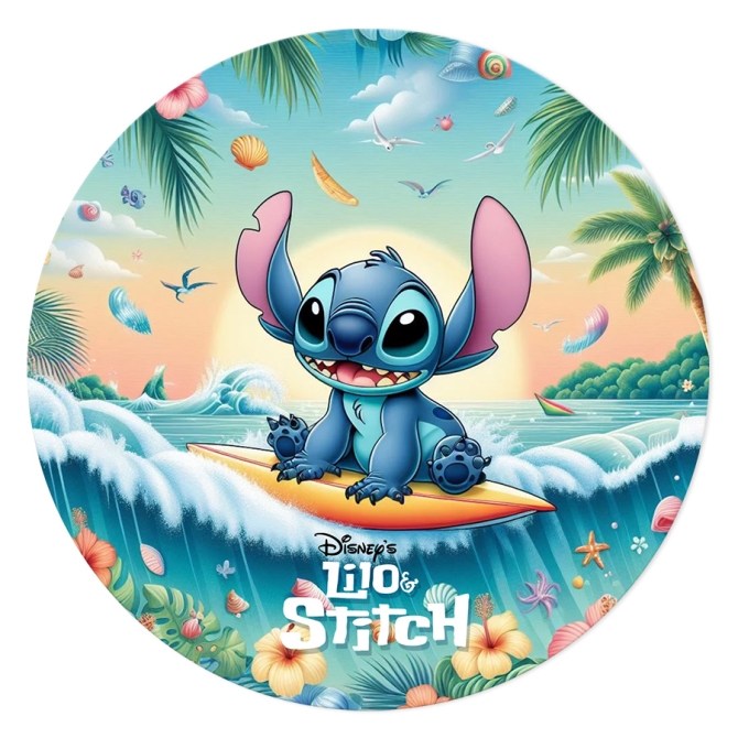 Disque gteau Stitch Hawa (19 cm) 