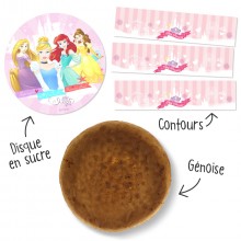 Kit Gâteau Princesses Disney