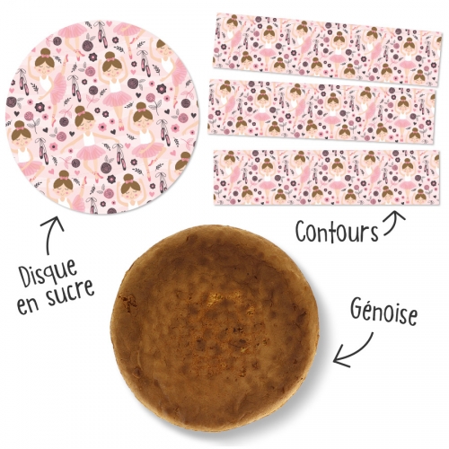 Kit Gteau Ballerine 