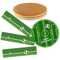 Kit Gteau Terrain de Foot - Avec gnoise cacao