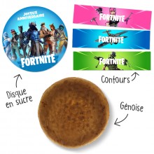 Kit Gâteau Fortnite