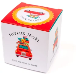 Bote  biscuits de Nol - Bote seule. n1