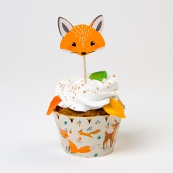 Kit Cupcakes Animaux de la Forêt - Recyclable. n°3