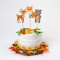 Cake Toppers Animaux de la Fort - Recyclable images:#2