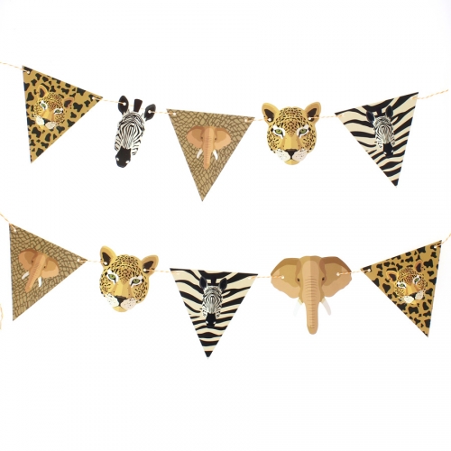Guirlande Savane - Recyclable 
