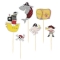 Cake Toppers Pirate Color - Recyclable images:#0