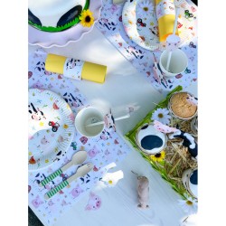 6 Sets de table Animaux de la Ferme - Recyclable. n2