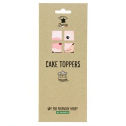 Cake Toppers Animaux de la Ferme - Recyclable. n3