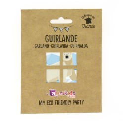 Guirlande Animaux Polaires - Recyclable. n2