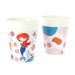 6 Gobelets Sirne Corail - Recyclable. n4