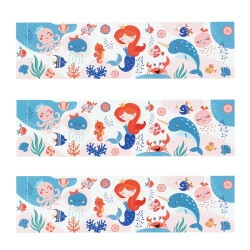 6 Ronds de serviettes Sirne Corail - Recyclable. n3