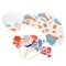 Kit Cupcakes Sirène Corail - Recyclable images:#4