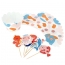 Kit Cupcakes Sirne Corail - Recyclable