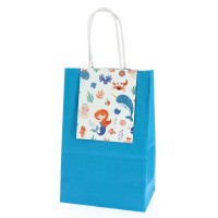 6 Sacs Cadeaux Sirne Corail - Recyclable