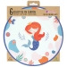 6 Assiettes Sirène Corail - Recyclable. n°5