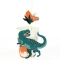 6 Pailles en papier Dinosaures - Recyclable images:#2
