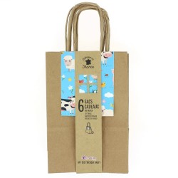 6 Sacs Cadeaux Animaux de la Ferme - Recyclable. n6