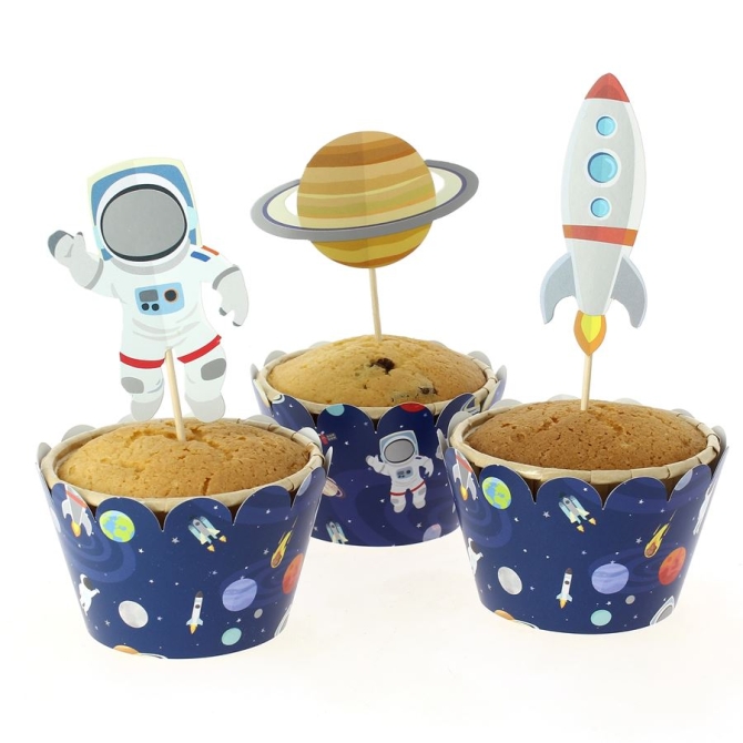 Kit Cupcakes Espace - Recyclable 