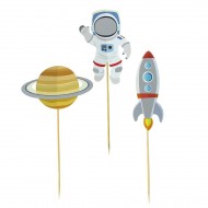 Cake Toppers Espace - Recyclable