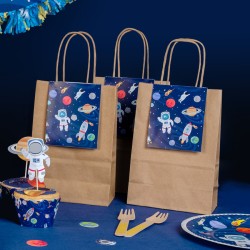 6 Sacs Cadeaux Espace - Recyclable. n1