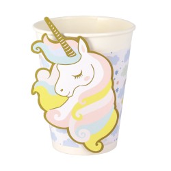 6 Gobelets Licorne - Recyclable. n5