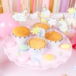 Kit Cupcakes Licorne - Recyclable. n°1