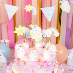 Cake Toppers Licorne - Recyclable. n°2