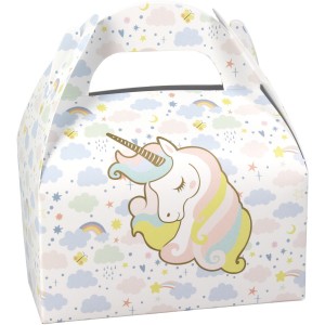 3 Botes Cadeaux Licorne - Recyclable