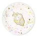Contient : 1 x 6 Assiettes Licorne - Recyclable. n°2