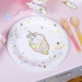 6 Assiettes Licorne - Recyclable. n°2