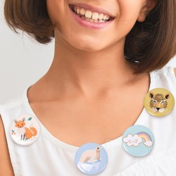 6 badges Animaux polaires. n1
